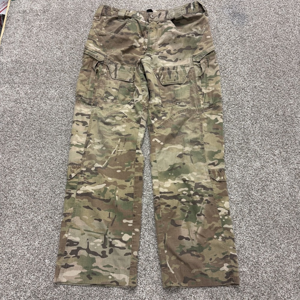 Massif Pants Mens 34x31 Multicam Camouflage Cargo Regular Straight Leg USA